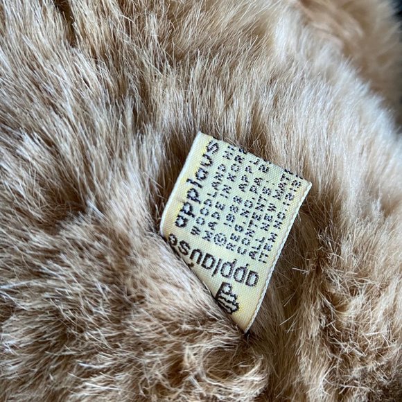 Vintage Applause Plush Puppy Golden Brown 1988 Hound Dog 16 Stuffy Long Ears 80s - Picture 10 of 13